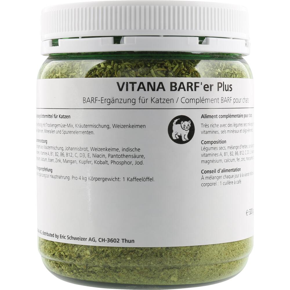 VITANA BARF'er Plus-320 G Sehr reichhaltig mit gemischtem Trockengemüse